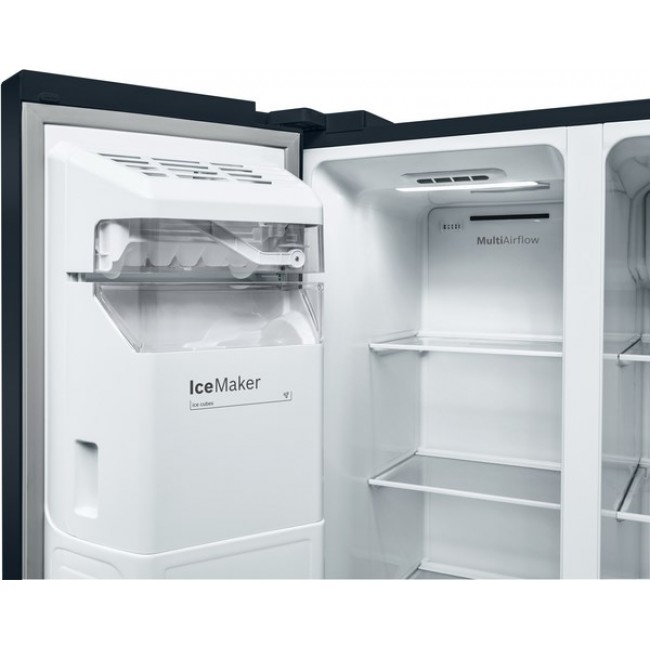 Bosch Serie 6 KAD93ABEP side-by-side refrigerator Freestanding 562 L E Black Bosch Serie 6 KAD93ABEP side-by-side refrigerator Freestanding 562 L E Black