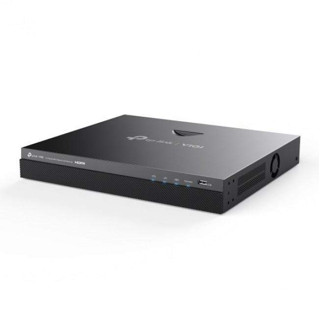 TP-Link VIGI NVR2016H-16MP network video recorder Black TP-Link VIGI NVR2016H-16MP network video recorder Black