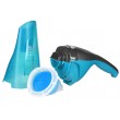 Black & Decker WDC215WA handheld vacuum Blue, Titanium Bagless