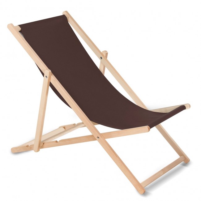 Classic beech lounger GreenBlue GB183M Melange brown Classic beech lounger GreenBlue GB183M Melange brown