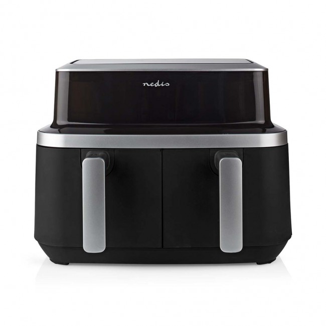 Nedis KAAF320BK fryer Double 4.2 L Stand-alone 2600 W Hot air fryer Black