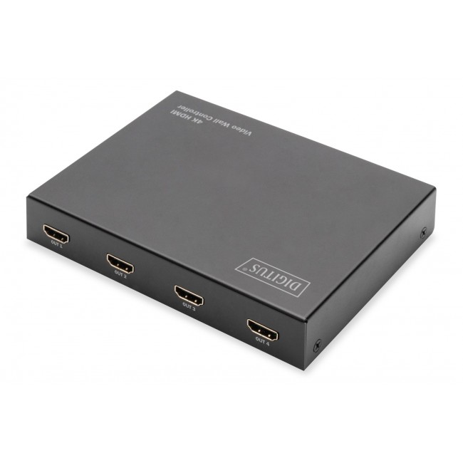 Digitus 4K HDMI Video Wall Controller, 2x2 Digitus 4K HDMI Video Wall Controller, 2x2