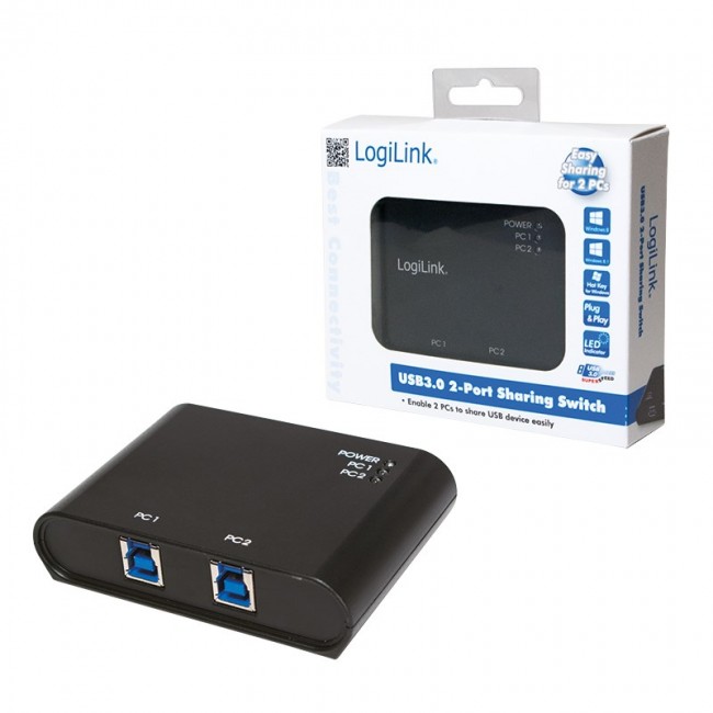 LogiLink UA0216 interface hub USB 3.2 Gen 1 (3.1 Gen 1) Type-B 5000 Mbit/s Black LogiLink UA0216 interface hub USB 3.2 Gen 1 (3.1 Gen 1) Type-B 5000 Mbit/s Black