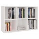 MALAX MINI 2X3 WHITE BOOKCASE MALAX MINI 2X3 WHITE BOOKCASE