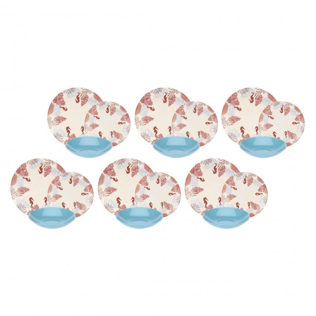 ROSE&TULIPS SEABED Dinner service for 6 people ROSE&TULIPS SEABED Dinner service for 6 people