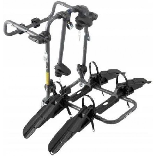 Fischer ProlineEvo 2 car bike rack, holds 2 bikes, 45kg