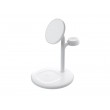 Green Cell MSST-GC-3IN1-W mobile device charger Headphones, Headset, Smartphone, Smartwatch White Wireless charging Auto
