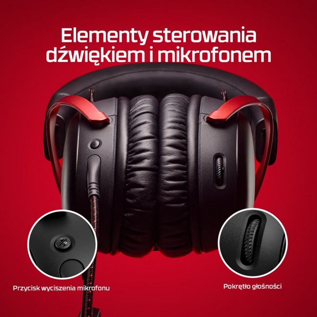 HyperX Cloud III BLK/RED GAM HEADSET