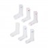 Skarpety Nike Everyday Elevated 6 par bia e HQ8021 906 43-46