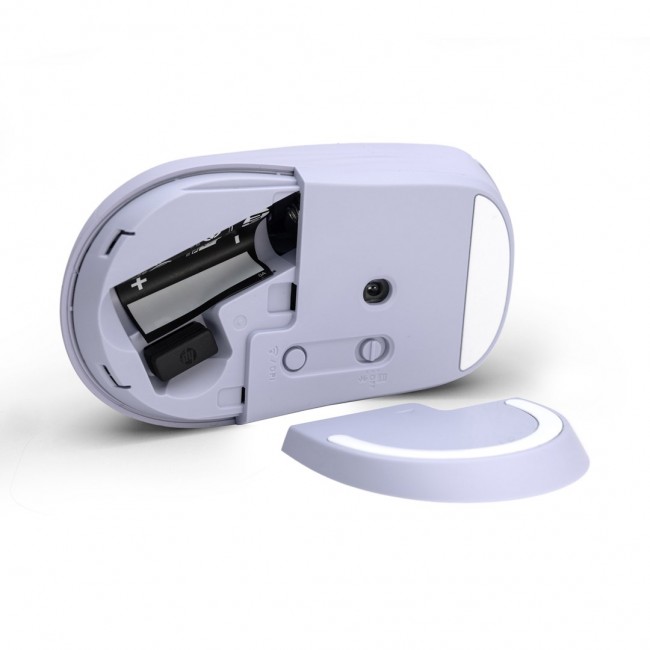 HP 400 Quiet Purple Wireless Mouse