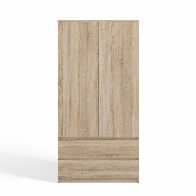 Topeshop SZAFA MALWA SON bedroom wardrobe/closet 5 shelves 2 door(s) Oak Topeshop SZAFA MALWA SON bedroom wardrobe/closet 5 shelves 2 door(s) Oak