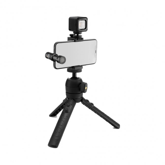 R DE Vlogger Kit iOS tripod Mobile phone 3 leg(s) Black R DE Vlogger Kit iOS tripod Mobile phone 3 leg(s) Black