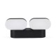 Wall lamp V-TAC VT-814 rotatable 12W LED IP65 3000K 1100lm (SKU 8293) Black Wall lamp V-TAC VT-814 rotatable 12W LED IP65 3000K 1100lm (SKU 8293) Black