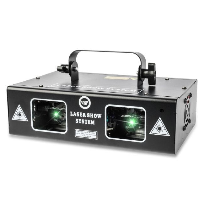 LIGHT4ME LASER RGB 350mW Laser Projector