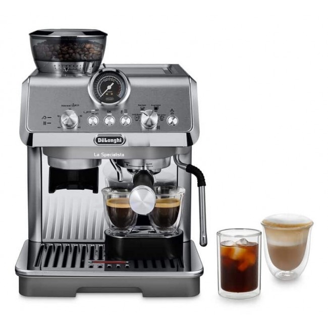 De Longhi EC9255.M La Specialista Arte Compact Manual Bean to Cup coffee machine with Cold Brew De Longhi EC9255.M La Specialista Arte Compact Manual Bean to Cup coffee machine with Cold Brew