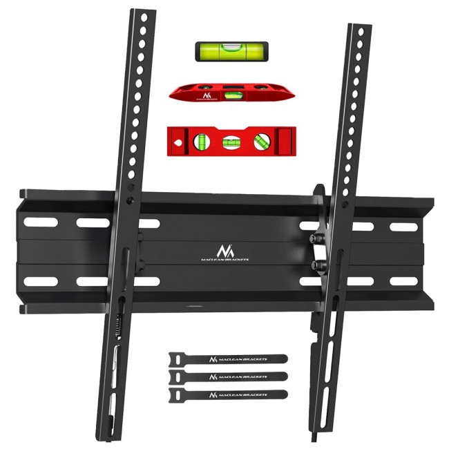 Maclean MC-748A TV or Monitor Mount, TV Wall Holder, Handle, max VESA 400x400, 32-70 Maclean MC-748A TV or Monitor Mount, TV Wall Holder, Handle, max VESA 400x400, 32-70