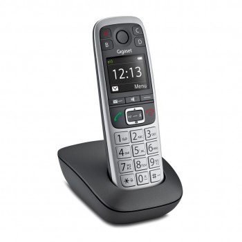 Gigaset E560 Analog/DECT telephone Black, Silver