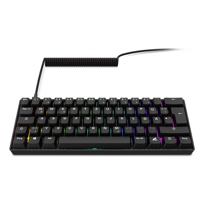 Sharkoon 100065630 keyboard Home USB QWERTZ German Black