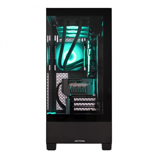 Actina 5901443416661 PC AMD Ryzen 9 9900X3D 192 GB DDR5-SDRAM 4 TB SSD NVIDIA GeForce RTX 5090 Windows 11 Home Midi Tower Black