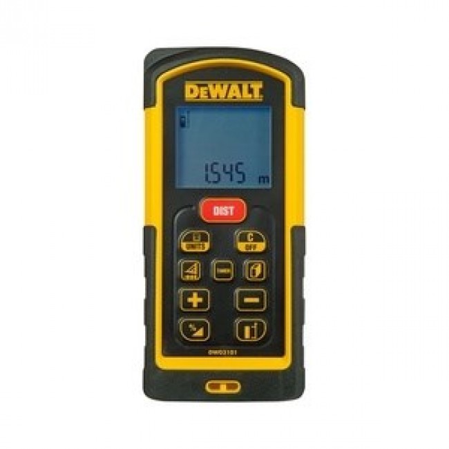 DeWALT DW03101 Laser distance meter Black, Yellow 100 m