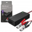 Qoltec 52665 Automatic charger for AGM GEL STD batteries | 24V charger | 2A | 48W | LED | 1.8m cable