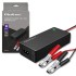 Qoltec 52665 Automatic charger for AGM GEL STD batteries | 24V charger | 2A | 48W | LED | 1.8m cable