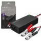 Qoltec 52665 Automatic charger for AGM GEL STD batteries | 24V charger | 2A | 48W | LED | 1.8m cable