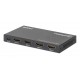 Manhattan 4K@60Hz 3-Port HDMI Switch, Switches Between Three HDMI Inputs on One HDMI Output (3x1), 18G, Automatic and Manual Switching, IR Remote Control, Black