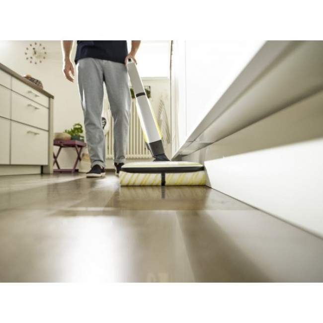 K rcher FC 7 CORDLESS Electric broom Battery Wet Bagless Black, White, Yellow 2.85 Ah