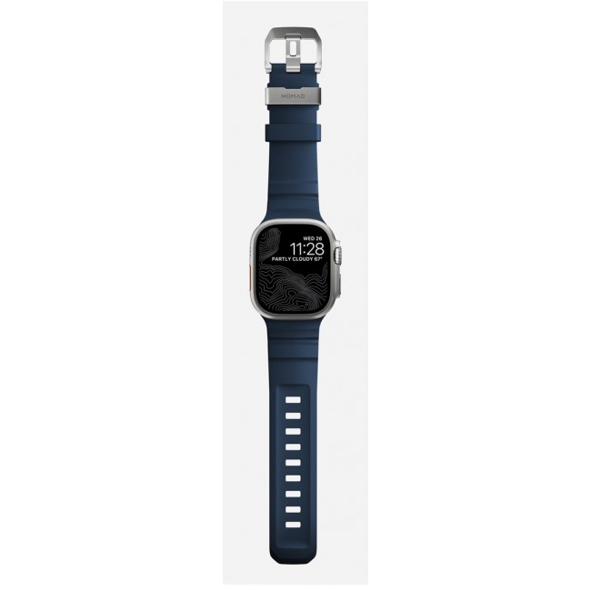 Nomad Rocky Point Band Natural Leather, Titanium
