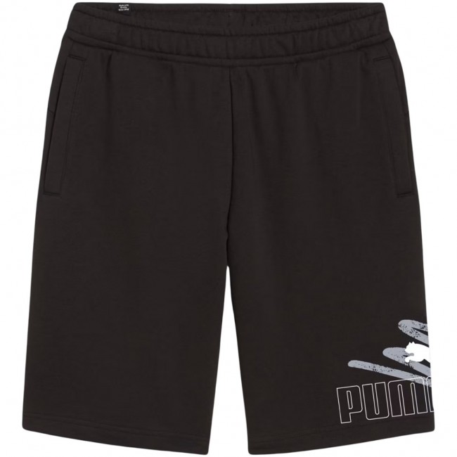 Puma ESS+ Logo Lab Graphic Shorts 10 black 678989 01 S
