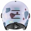 Uvex Skihelm rocket jr visor Lavender