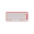 Logitech POP Icon Keys keyboard Universal Bluetooth QWERTY US International Rose