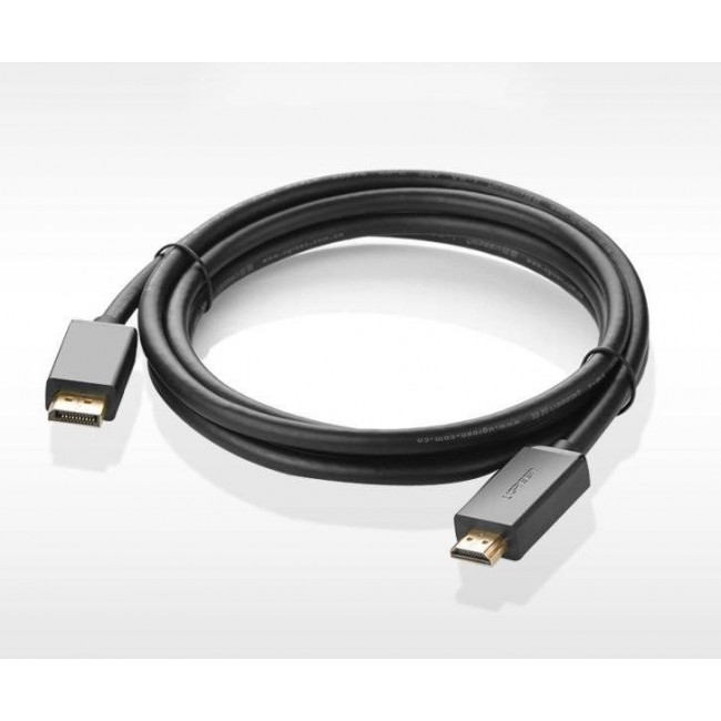 Ugreen 10203 video cable adapter 3 m DisplayPort HDMI Black Ugreen 10203 video cable adapter 3 m DisplayPort HDMI Black