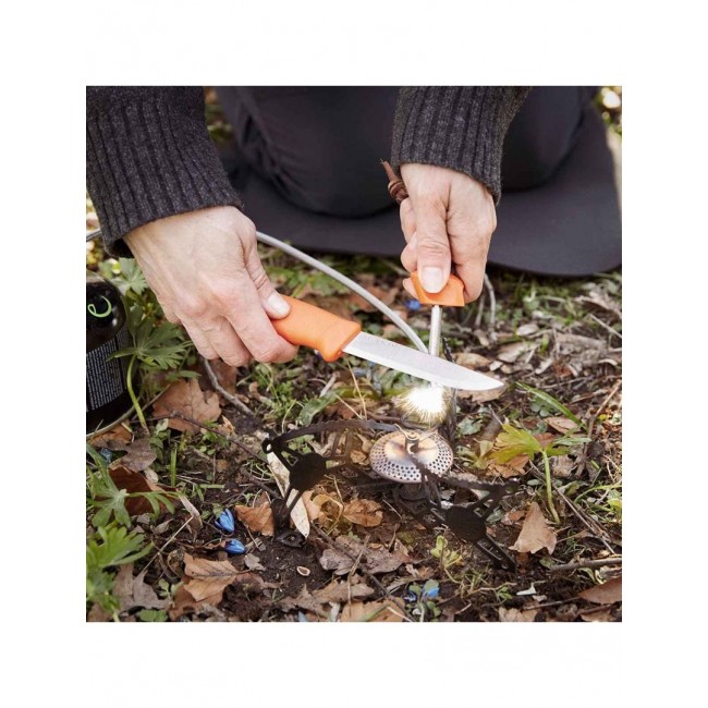 Light My Fire Swedish FireKnife Spark emergency fire starter Orange