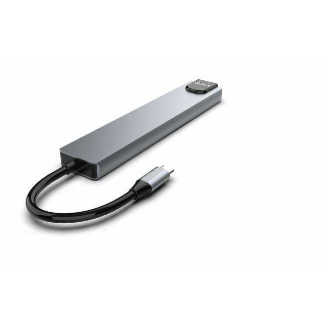 Inca ITPC-7T interface hub USB Type-C 1000 Mbit/s Aluminium