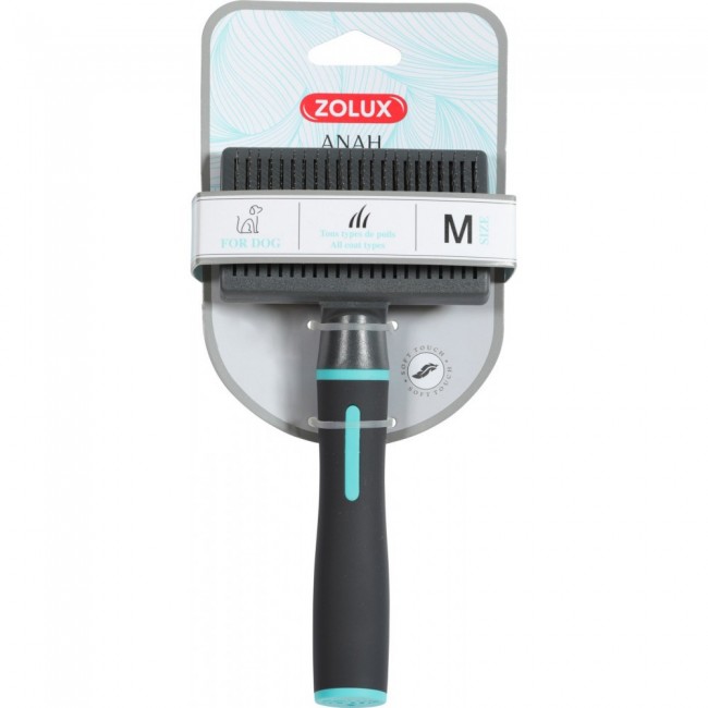 Zolux ANAH Brush with extendable needles Medium Zolux ANAH Brush with extendable needles Medium