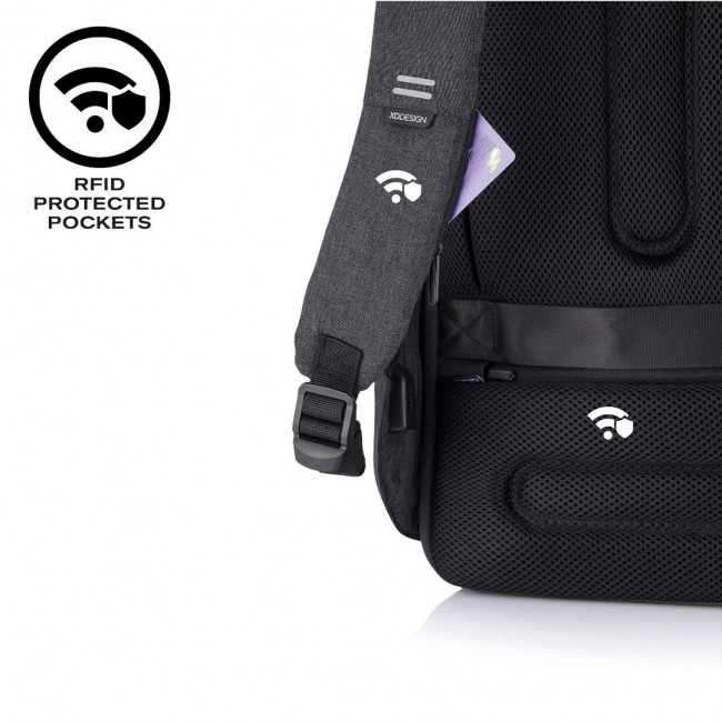 XD DESIGN ANTI-THEFT BACKPACK BOBBY HERO SMALL BLACK P/N: P705.701 XD DESIGN ANTI-THEFT BACKPACK BOBBY HERO SMALL BLACK P/N: P705.701