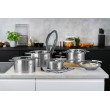 ZWILLING SIMPLIFY 66870-005-0 Pots set Stainless steel 5 pcs. Silver Black ZWILLING SIMPLIFY 66870-005-0 Pots set Stainless steel 5 pcs. Silver Black