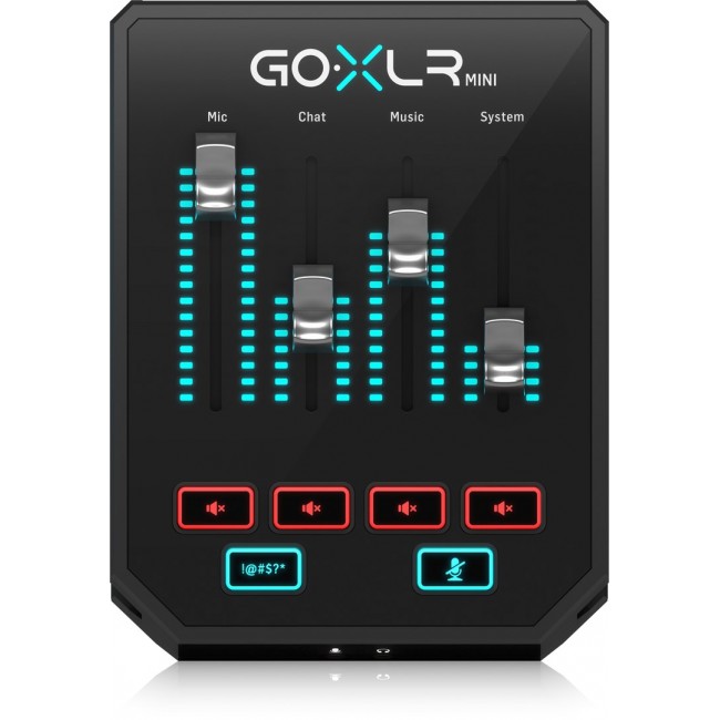 TC Helicon Go XLR Mini - mixer and audio interface TC Helicon Go XLR Mini - mixer and audio interface