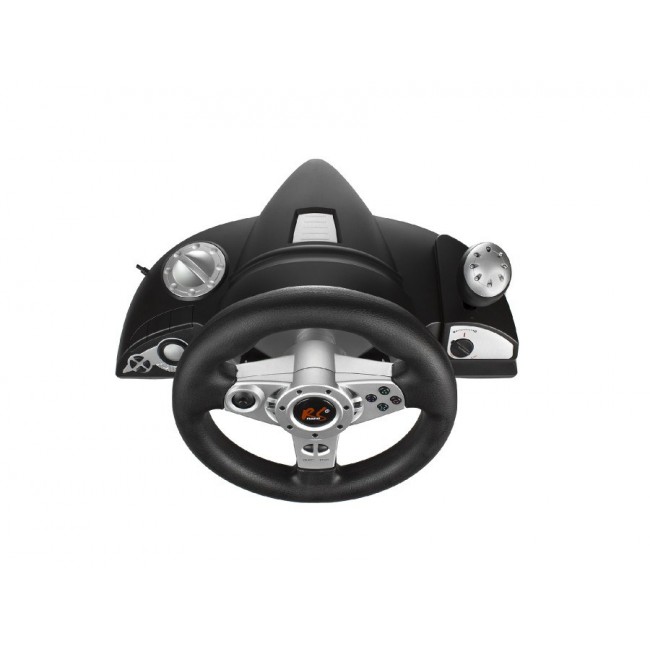 NanoRS RS700 Gaming Controller Black, Silver USB Steering wheel Analogue / Digital Android, PC, PlayStation 4, Playstation 3, Xbox One. NanoRS RS700 Gaming Controller Black, Silver USB Steering wheel Analogue / Digital Android, PC, PlayStation 4, Playstation 3, Xbox One.