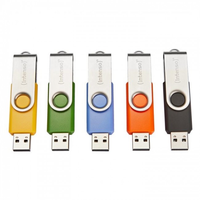 Intenso Basic Line USB flash drive 8 GB USB Type-A 2.0 Black, Blue, Green, Orange, Yellow Intenso Basic Line USB flash drive 8 GB USB Type-A 2.0 Black, Blue, Green, Orange, Yellow