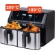IDEAL Fat-free fryer, double horizontal 9L, 8 functions - including food drying IDEAL Fat-free fryer, double horizontal 9L, 8 functions - including food drying