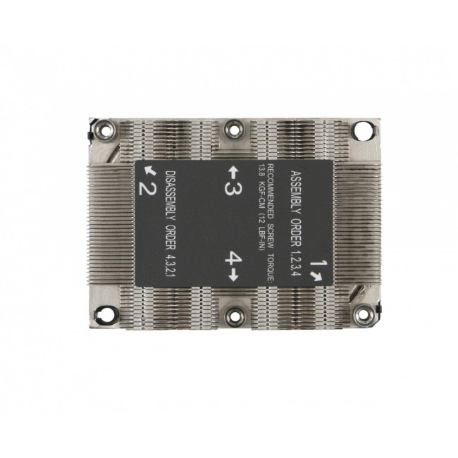 Supermicro SNK-P0067PS computer cooling system Processor Heatsink/Radiator Supermicro SNK-P0067PS computer cooling system Processor Heatsink/Radiator