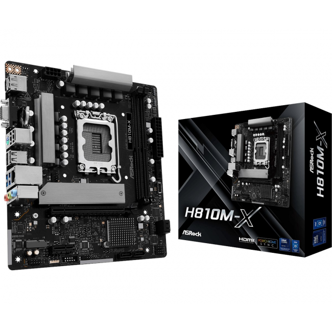 ASRock H810M-X Motherboard ASRock H810M-X Motherboard