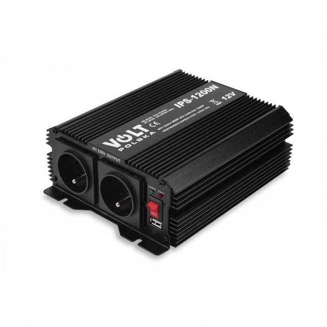 VOLT CONVERTER POLSKA IPS-1200 12V 230V 800/1200W VOLT CONVERTER POLSKA IPS-1200 12V 230V 800/1200W