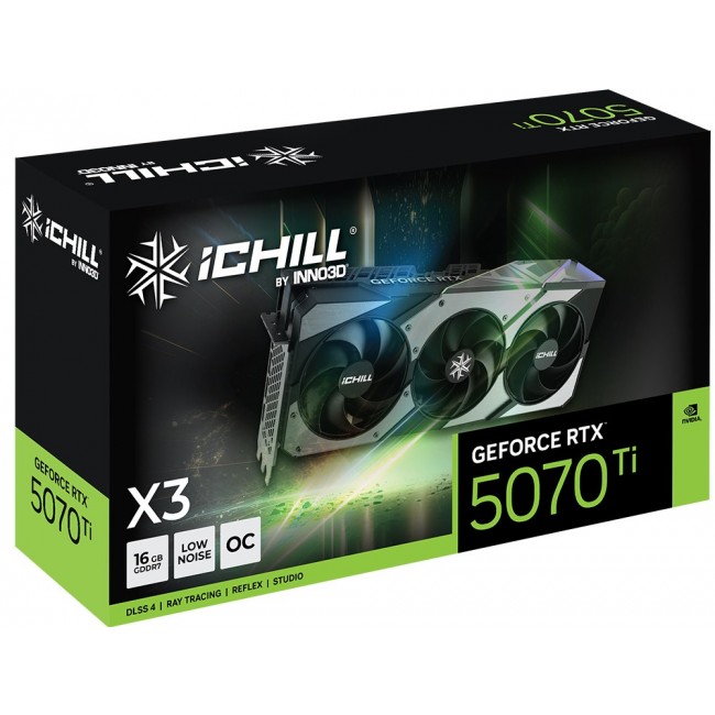 Inno3D iChill GeForce RTX 5070 Ti X3 NVIDIA 16 GB GDDR7