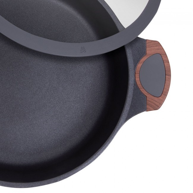 Resto Kitchenware 93506 saucepan 4.4 L Round Black, Wood Resto Kitchenware 93506 saucepan 4.4 L Round Black, Wood
