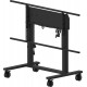 iiyama Double column electric floor lift on wheels for monitors up to 98