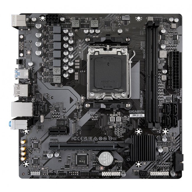 Gigabyte A620M H (A620,AM5,mATX,DDR5) Gigabyte A620M H (A620,AM5,mATX,DDR5)